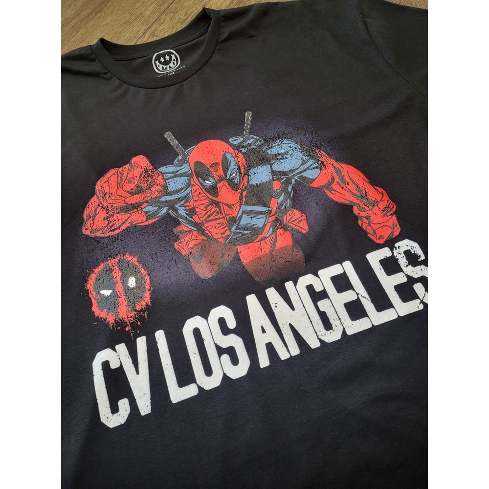 Deadpool T-Shirt Unisex Cotton Super Hero Wolverine Marvel Pizza Sizes New